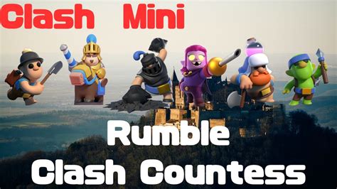 クラッシュミニRumble Clash CountessClash Mini YouTube