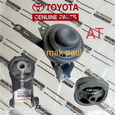 Jual Engine Mounting Set 3pcs Matic AT NEW YARIS ALL NEW VIOS Gen3 2013