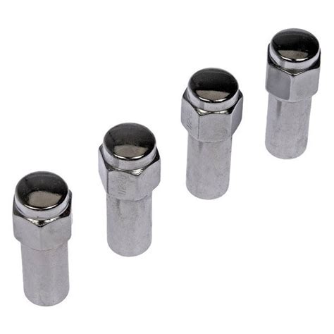 Dorman 711 202 Chrome Shank Seat Cragar SST Mag Lug Nuts