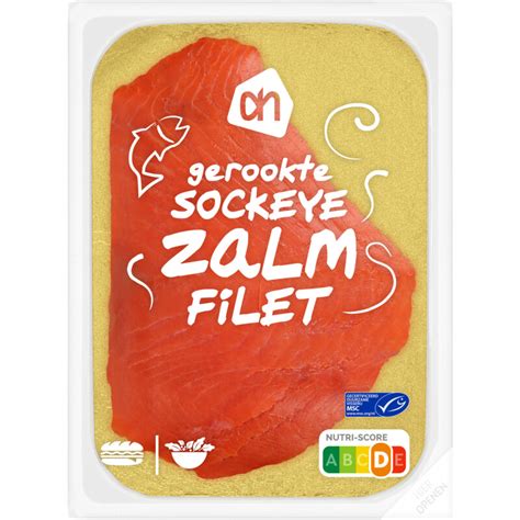 Ah Gerookte Sockeye Zalmfilet Reserveren Albert Heijn