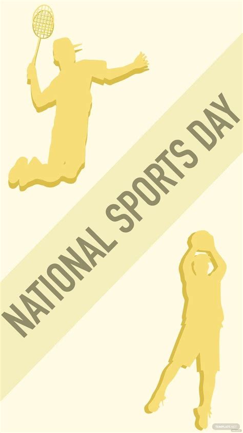 National Sports Day Iphone Background In Eps Png Svg