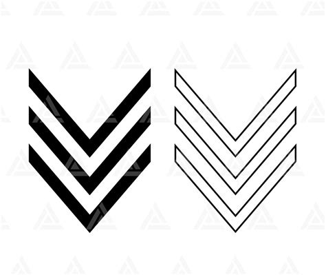 Chevron Arrow Svg Chevrons Zig Zag Svg Cut File Cricut Silhouette