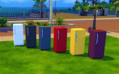 My Sims 4 Blog: Pro-Line Fridge Recolors by MarvinSims