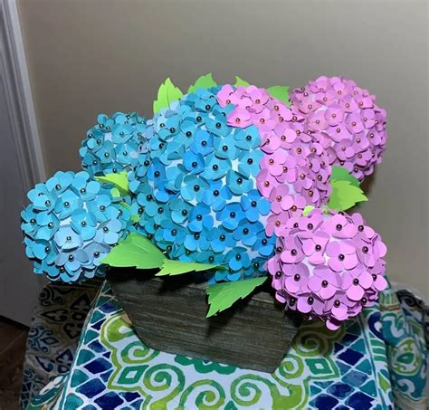 Hydrangea Paper Flower Making Best Flower Site