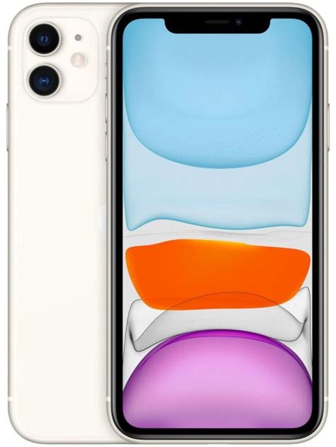Смартфон Apple 11 айфон iphone 64 ГБ Белый IPS 1 SIM купить c доставкой ...