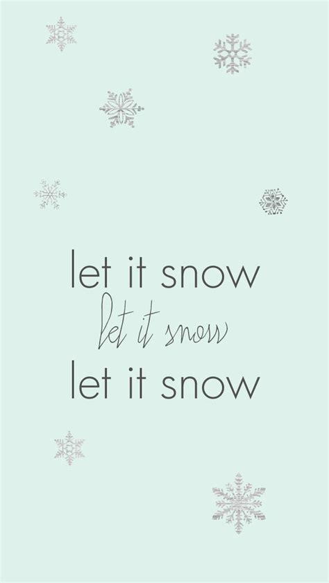 Let It Snow Wallpaper - WallpaperSafari