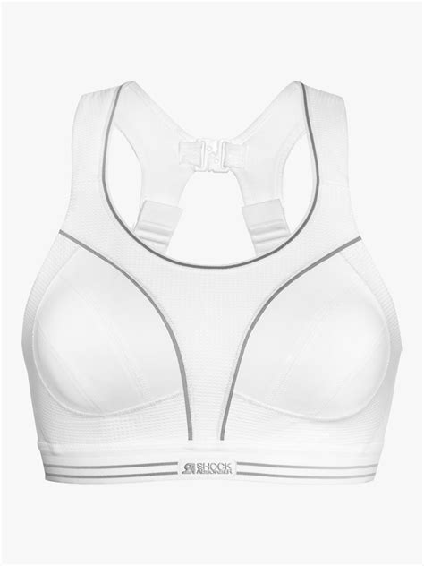 Спортивный бюстгальтер без косточек Shock Absorber Ultimate Run, белый ...