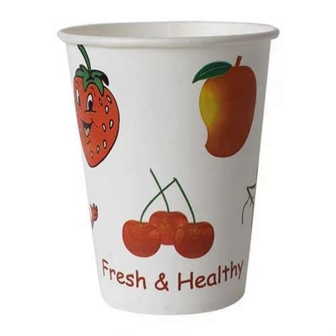 330 Ml Printed Disposable Paper Cup Features Eco Friendly Disposable