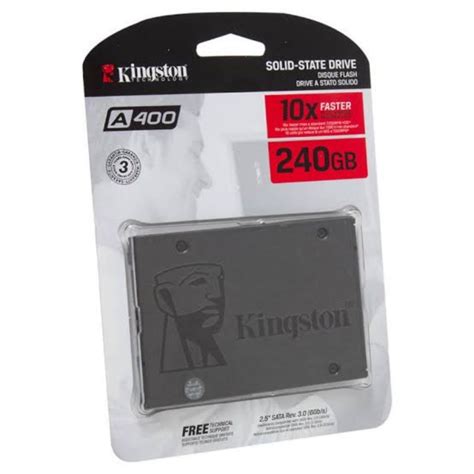 Hd Ssd Kingston 240gb A400 Sata Iii Desktop Computador E Notebook Desconto No Preço