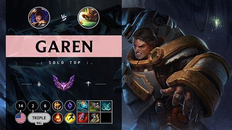 Garen Top Vs Rammus Na Master Patch Youtube