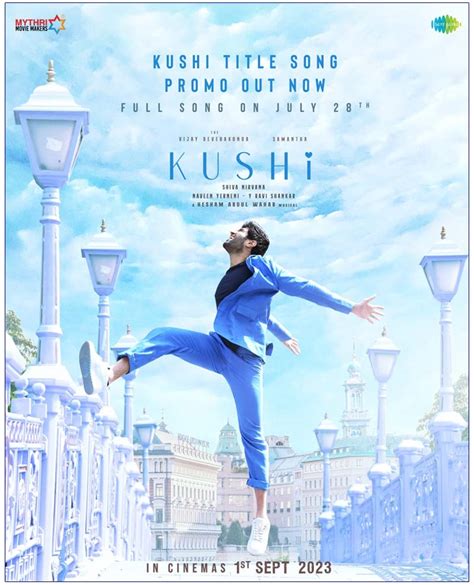 Kushi Title Song Promo Excites | cinejosh.com