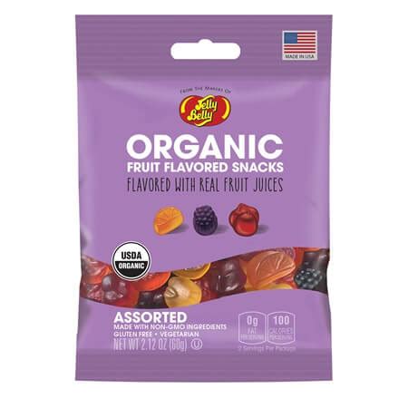 Jelly Belly Organic Fruit Snacks - 12ct | CandyStore.com