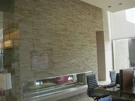 Wall Stacking Stone Tiles, Thickness: 20 mm, Size: 600 X 150 Mm (w X L