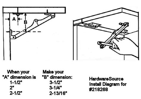 Hinged Drop Leaf Table Support | HardwareSource