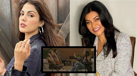 Rhea Chakraborty And Sushmita Sen Discuss Them Being Labelled Gold