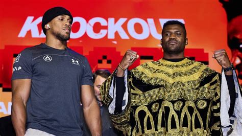 Anthony Joshua Vs Francis Ngannou PPV Price Revealed AsiaEurope Sports