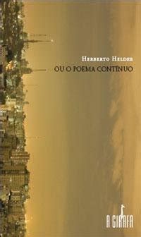 Ou O Poema Continuo PDF Herberto Helder