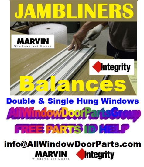 Single Hung Marvin Double Hung Window Integrity Jamb Liner Kits