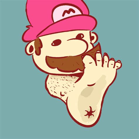 Foot Mario By Sketchbandit On Newgrounds