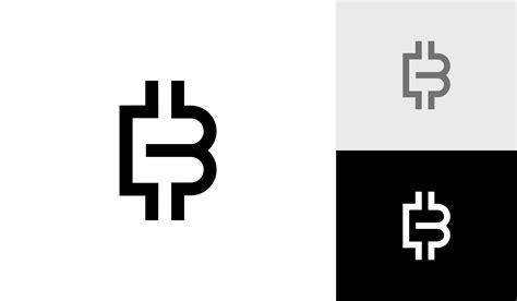 Letter B with currency symbol or bitcoin icon logo design vector ...