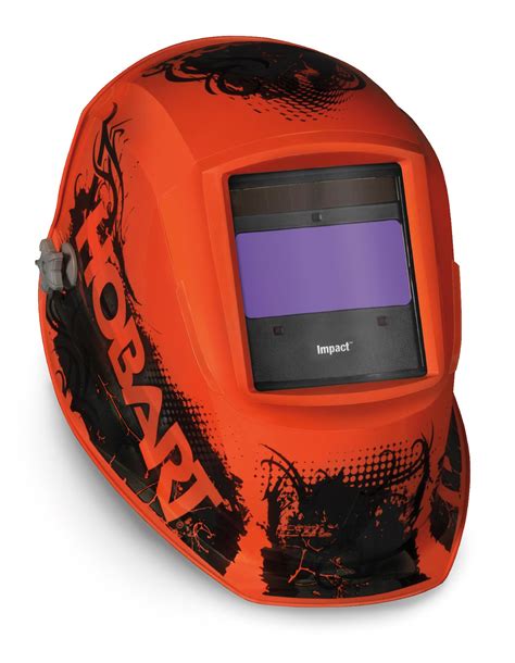 Hobart Impact Variable Shade Welding Helmet — Agent Orange™ Model 770754