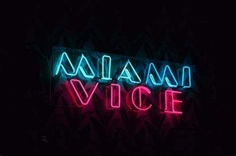 Introducing Miami Vice Font Hipfonts