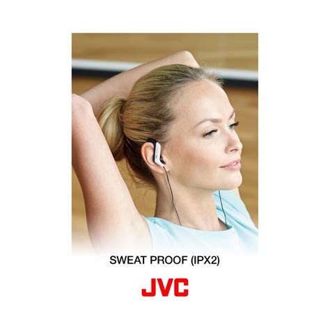 JVC hA eBR25 e Sport écouteurs avec télécommande et Microphone Blanc