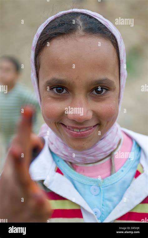 Moroccan Girl With Headscarf Hi Res Stock Photography And Images Alamy