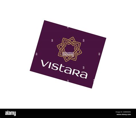 Vistara, rotated logo, white background B Stock Photo - Alamy