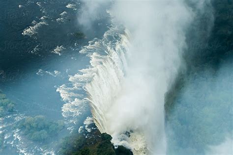 "Aerial View Of Victoria Falls" by Stocksy Contributor "Marilar ...