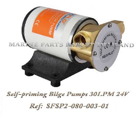 Seaflo Self Priming Bilge Pumps 30lpm 24v