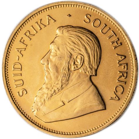 Oz Gold South African Krugerrand Coins Silver