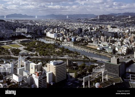 Aerial view hiroshima city hi-res stock photography and images - Alamy