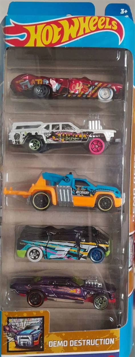 Hot Wheels Pack Demo Destruction Universo Hot Wheels