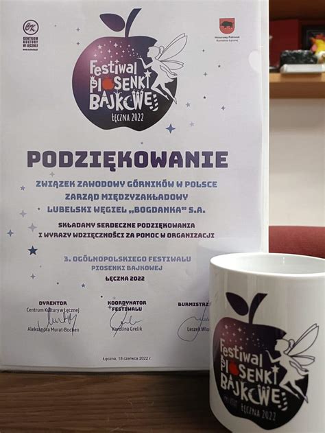 Zwi Zek Zawodowy G Rnik W W Polsce Lw Bogdanka S A Podzi Kowanie