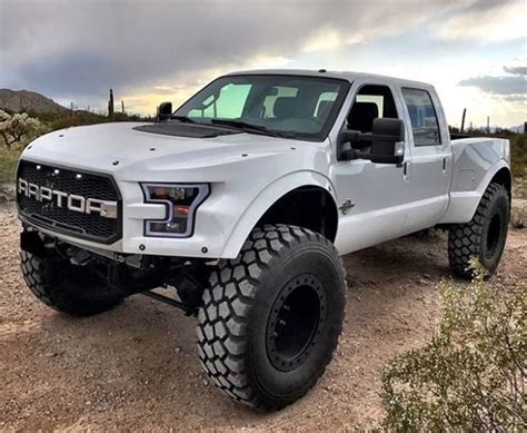 This Custom Built F 250 MegaRaptor Is The Ultimate Ford Monster Truck