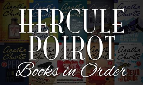 Hercule Poirot Books in Order [2 Ways to Read Agatha Christie]