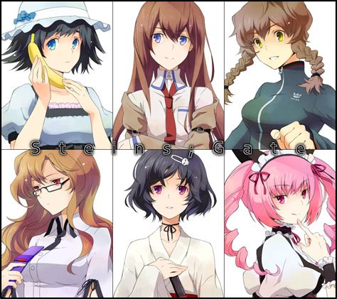 Makise Kurisu Shiina Mayuri Amane Suzuha Urushibara Ruka Akiha