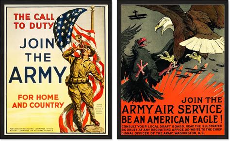 Vintage WW2 Poster Set - 2 Propaganda Prints - Australia | Ubuy