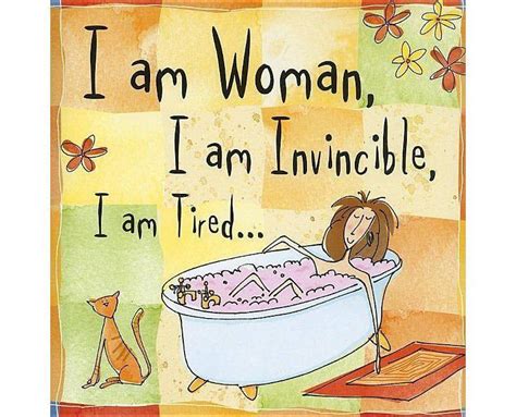 Buy I Am Woman I Am Invincible I Am Tired Hardcover In United