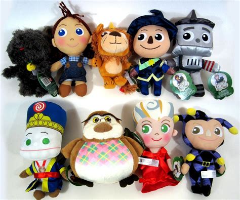 Bandai Legends Of Oz Dorothy S Return Complete Set Of Plush Dolls New