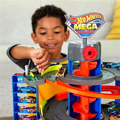 Hot Wheels City Zestaw Zakr Cony Mega Gara