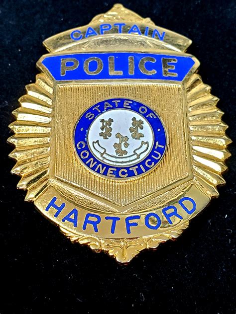 Hartford Connecticut Police Captain – Radiator Style - COLLECTORS ...