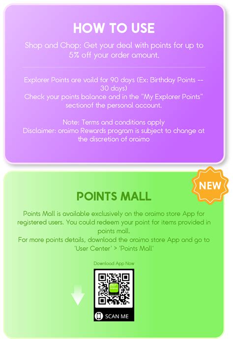 Explorer Points Program