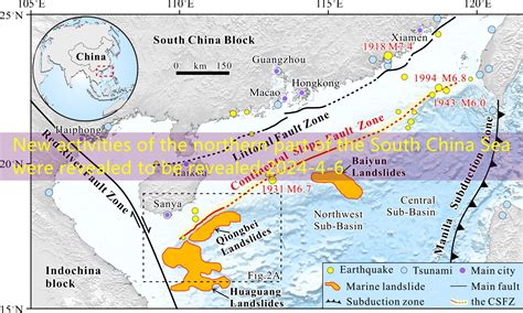 New Activities Of The Northern Part Of The South China Sea Were