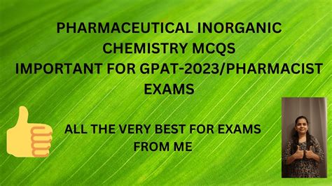 Important For D Pharm B Pharm GPAT PHARMACIST Exams Pharmaceutical