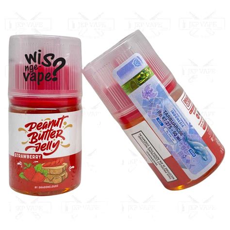 Jual Peanut Butter Jelly Strawberry Ml Liquid Vape Dragon