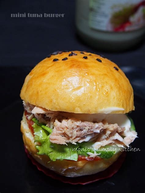 Mini Tuna Burger Monic S Simply Kitchen