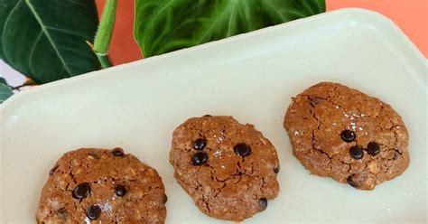 Resep Chewy Peanut Butter Choco Chips Oats Cookies Oleh Bena Hanawati