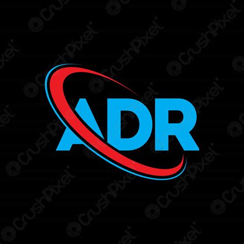 ADR Logo ADR Letter ADR Letter Logo Design Initials ADR Stock